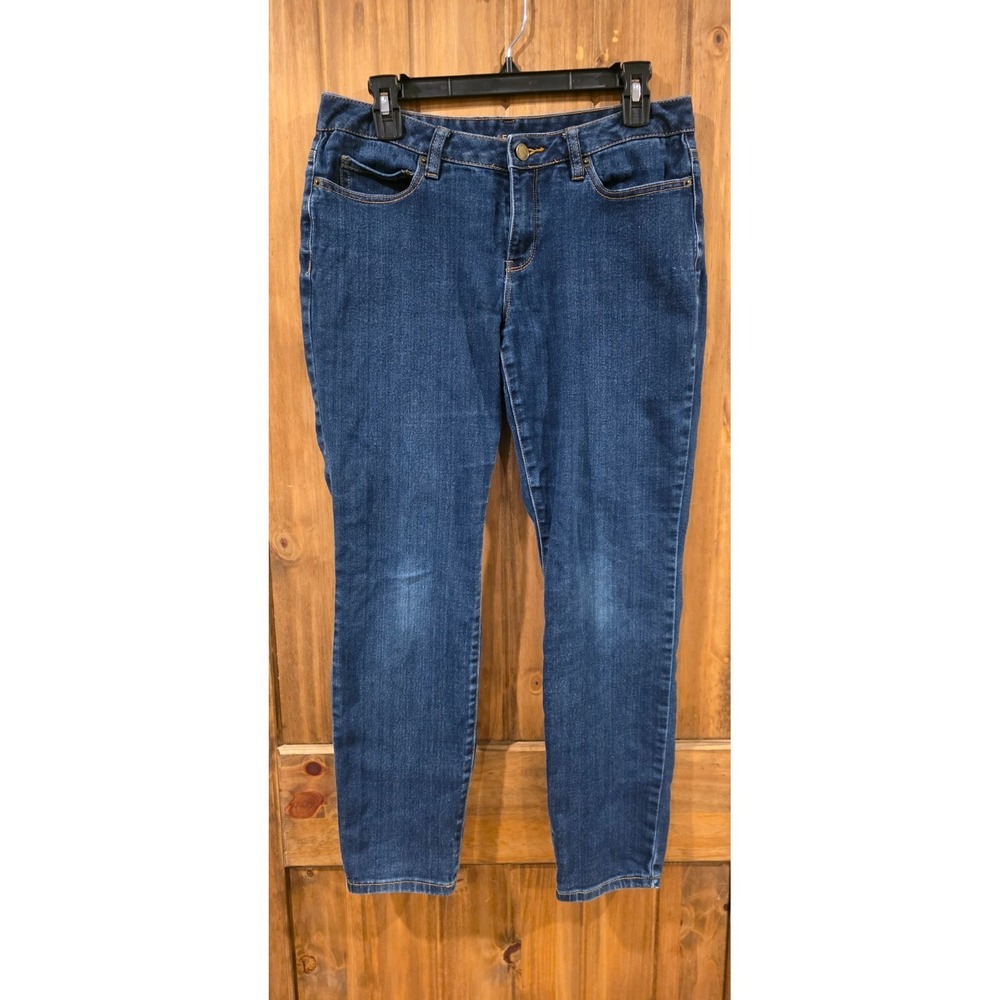 Michael Kors Skinny Jeans Womens Size 6 Blue Denim Five Pockets Outdoor‎ Comfort